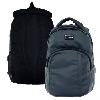 Рюкзак молодежный эргономичная спинка Stavia, 44 х 29 х 12 см, "Стиль", серый