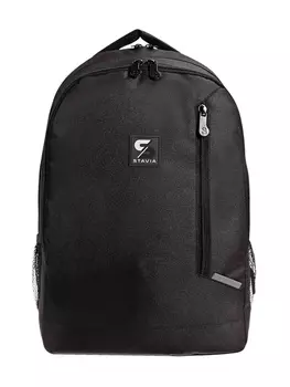 Рюкзак молодежный, школьный, 473217 см, эргономичная спинка, Stavia «Молодежный», чёрный