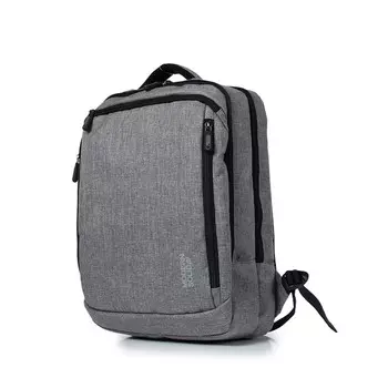 Рюкзак молодёжный, синтетическая ткань, 300x405x130 см, СЕРЫЙ