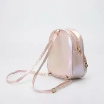 Рюкзак на молнии, цвет бежевый