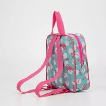 Рюкзак на молнии, цвет бирюзовый