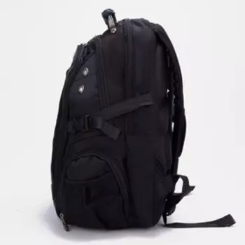 Рюкзак на молнии, цвет чёрный