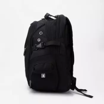 Рюкзак на молнии, цвет чёрный