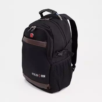 Рюкзак на молнии, цвет чёрный