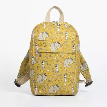 Рюкзак на молнии, цвет горчичный