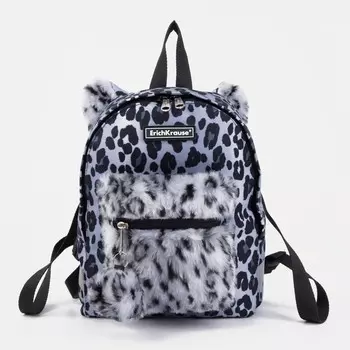 Рюкзак на молнии, цвет серый