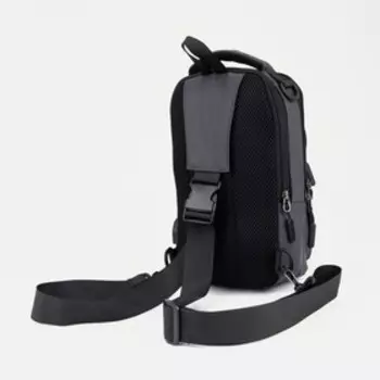 Рюкзак на молнии, цвет серый