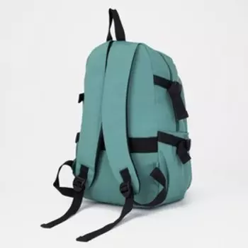 Рюкзак на молнии, цвет зелёный