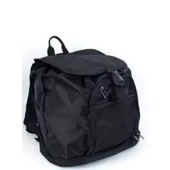 Рюкзак, отдел на клапане, цвет черный 36х45х24см