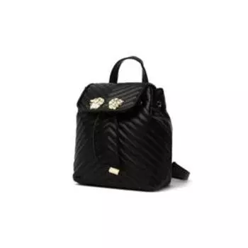 Рюкзак, отдел на клапане, цвет чёрный