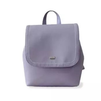 Рюкзак, отдел на клапане, цвет лиловый