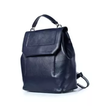 Рюкзак, отдел на клапане, цвет синий 26х30х14см