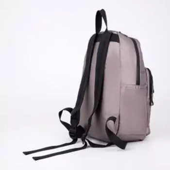 Рюкзак, отдел на молнии, 3 наружных кармана, 2 боковых кармана, цвет розовый