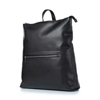 Рюкзак, отдел на молнии, цвет черный 34х36х8см