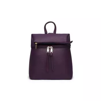 Рюкзак, отдел на молнии, цвет фиолетовый