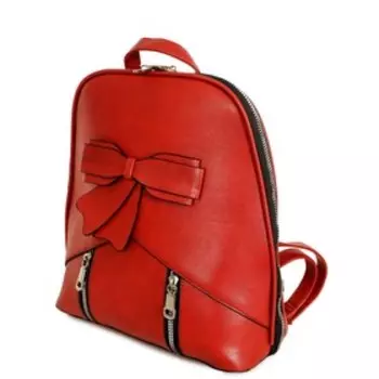 Рюкзак, отдел на молнии, цвет красный 26х31х12см