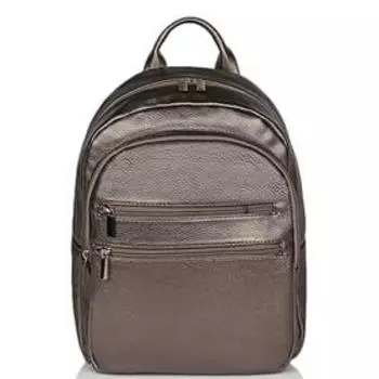 Рюкзак, отдел на молнии, цвет платина 32х26хх16см