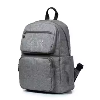 Рюкзак, отдел на молнии, цвет серый 29х40х13см