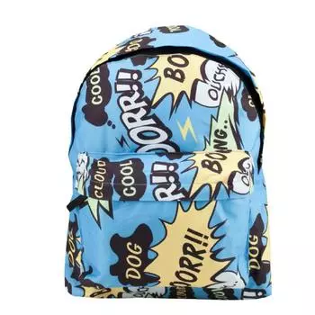 Рюкзак, отдел на молнии, цвет синий