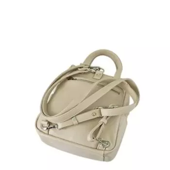 Рюкзак, отдел на молнии, цвет темно-бежевый 27х18х10см