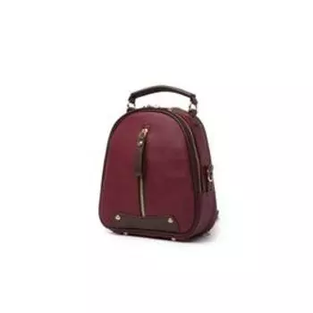 Рюкзак, отдел на молнии, наружный карман, цвет бордовый