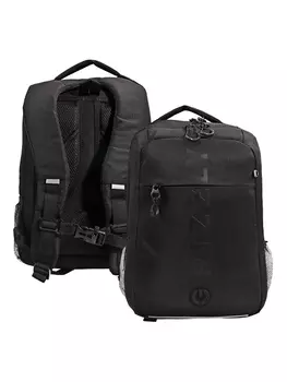 Рюкзак школьный, 392619 см, Grizzly, эргономичная спинка, отделение для ноутбука, черный, RB-556-4_1