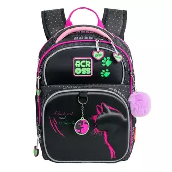 Рюкзак школьный 35 х 26 х 14 см, эргономичная спинка, Across 178