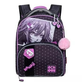 Рюкзак школьный 37 х 28 х 12 см, эргономичная спинка, Across 194