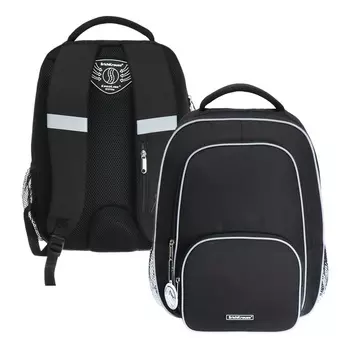 Рюкзак школьный эргоном.спинка Erich Krause ErgoLine 20L 44*33*22 унив Black 60118