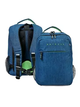 Рюкзак школьный, эргономичная спинка, Grizzly 556, 392619, отделение для ноутбука, синий