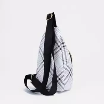 Сумка слинг женская из искусственной кожи, цвет белый