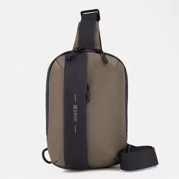 Рюкзак-слинг на молнии, цвет хаки