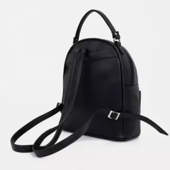 Рюкзак-сумка на молнии, цвет чёрный