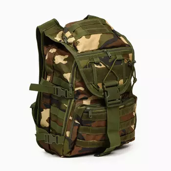Рюкзак тактический "Storm tactic" мужской, стропы MOLLE, 40 л, камуфляж woodland