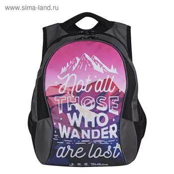 Рюкзак, темно-серый, 420x280x120