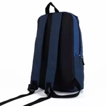 Рюкзак текстильный Z, 30 х 16 х 40 см, отд на молнии, н/карман, чёрный