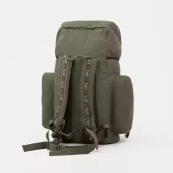 Рюкзак туристический Braune 1, 60л, 58*35*21, отд на шнурке, 2 н/карман, 2 бок кармана, олив