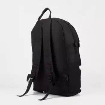 Рюкзак туристический на молнии, цвет чёрный