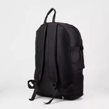 Рюкзак туристический на молнии, цвет чёрный