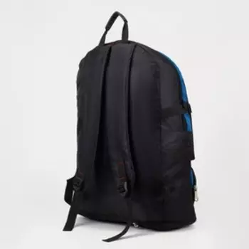 Рюкзак туристический на молнии, цвет синий