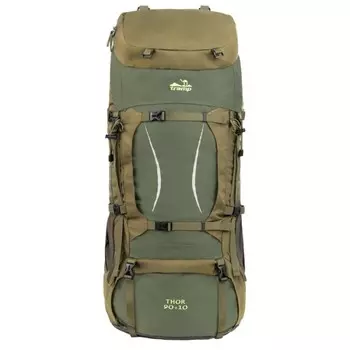Рюкзак туристический Tramp TRP-053, Thor 90+10, оливковый