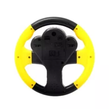 Руль музыкальный «Гонщик №1», световые и звуковые эффекты, русская озвучка, МИКС