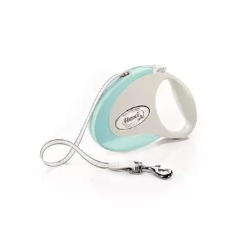 Рулетка Flexi Safari M (до 25 кг) 5 м трос, мятная