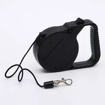 Рулетка малая эконом, 3 м, до 18 кг, чёрная