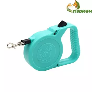 Рулетка малая эконом, 3 м, до 18 кг, зеленая