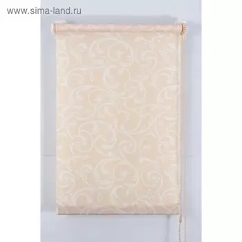 Рулонная штора «Англетер» 70х160 см, цвет персик