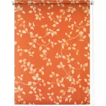 Рулонная штора «Берёзка», 80 х 175 см, цвет терракот