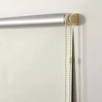 Рулонная штора «Блэкаут», 120х160 см, цвет ваниль