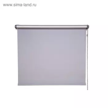 Рулонная штора «Блэкаут», 70х160 см, цвет стальной