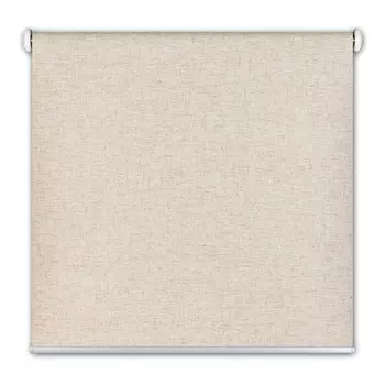 Рулонная штора блэкаут Decofest «Натур», 160х175 см, цвет бежевый